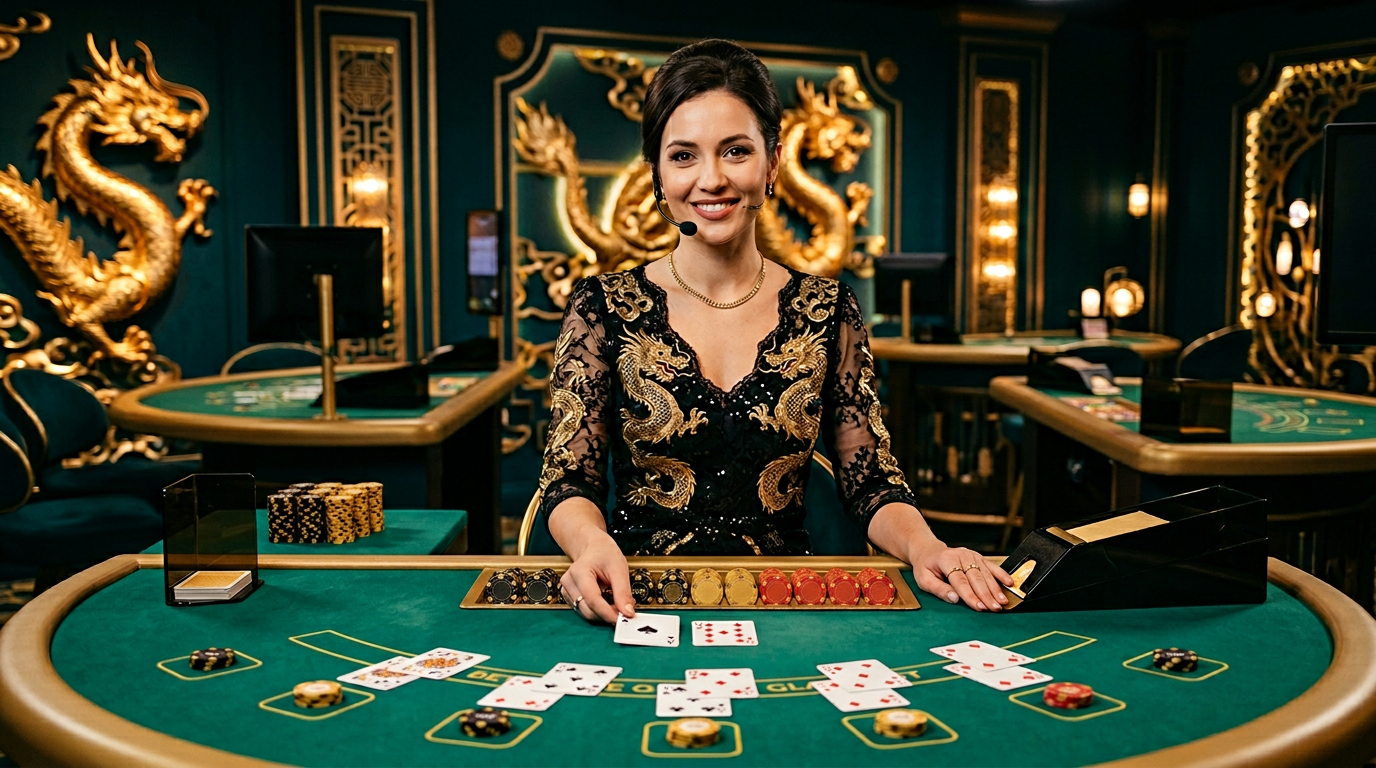 Живые крупье Dragon Money